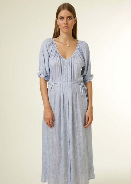FRNCH Alva Dress  blue Clair