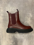 Extreme stomper wine  pull on boot