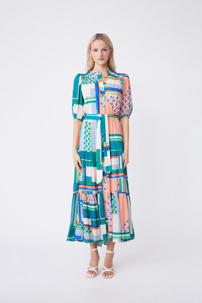 NAYA NAS24360 Jersey Top with Contrast Panel