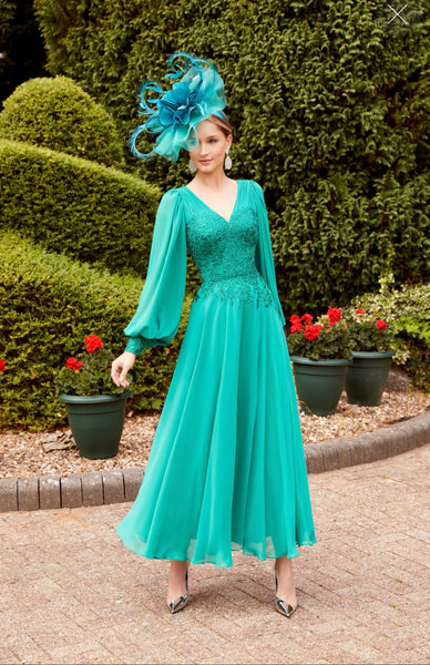 Veni infantino 29804 A line chiffon dress