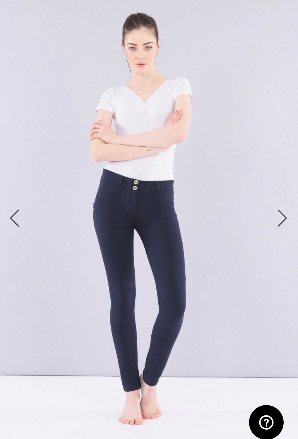 Freddy Basic Jersey Stretch Cotton Trousers