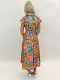 Arggido 46665 dress with tie belt