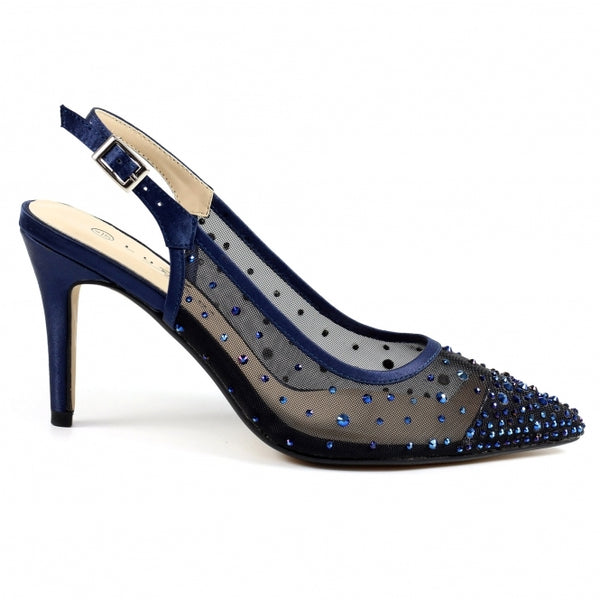 Lunar Arabella slingback shoe blue
