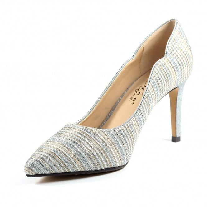 Lunar Natalia court shoe silver