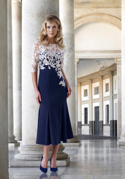 Irresistible IR5068 Navy and Ivory