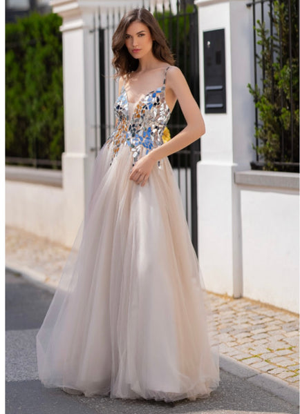 Evening Tulle Dress 0753