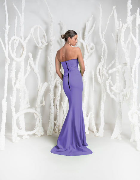 Kevan Jon Macy ball dress flo green