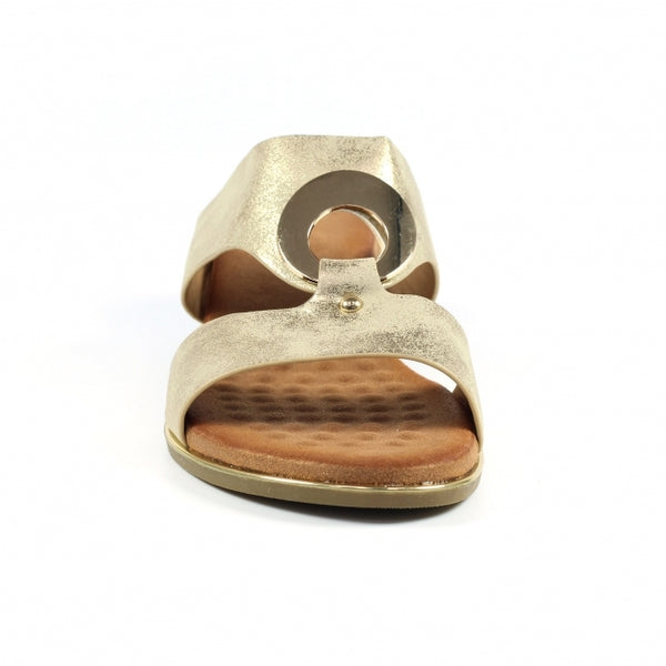 Lunar Manby sandal gold