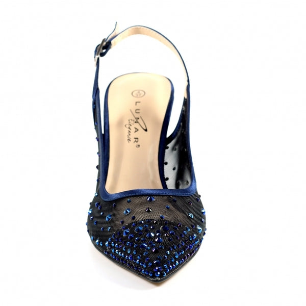 Lunar Arabella slingback shoe blue