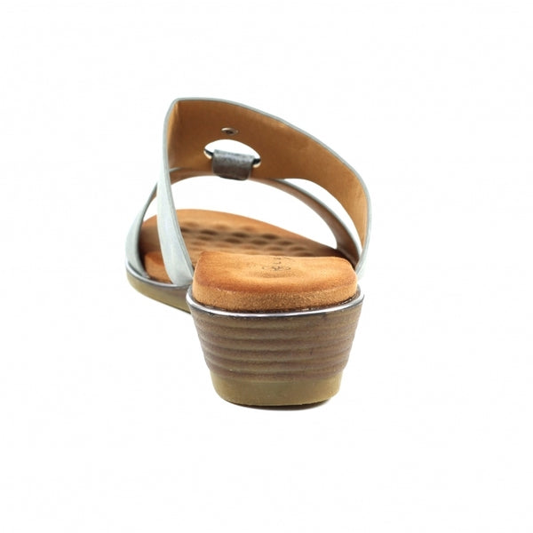 Lunar Manby sandal pewter