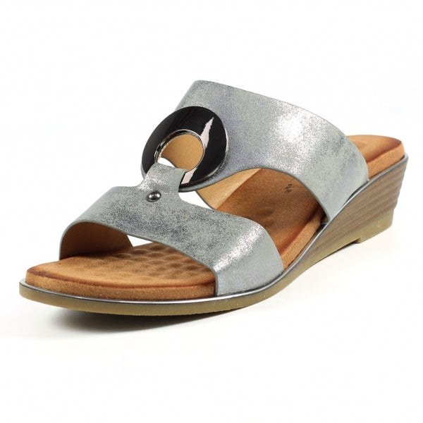 Lunar Manby sandal pewter