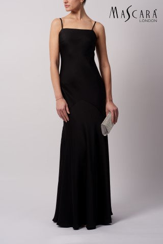 Mascara M191022 Black Slick Dress