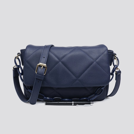 Crystal handle handbag 4849