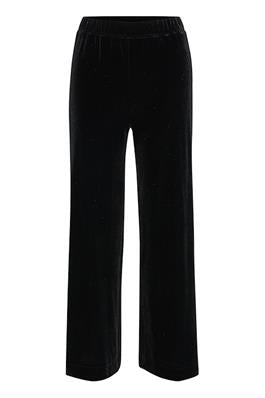 InWear Jaqueh Black Velvet Trouser