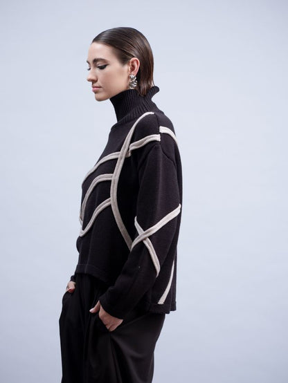 HAAKO  Sweater H2032 black