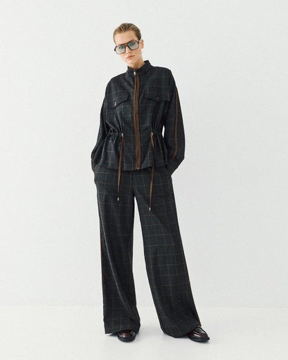 Access Fashion 1035 Plaid jacket