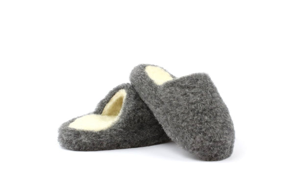 YOKO WOOL MULE SLIPPERS