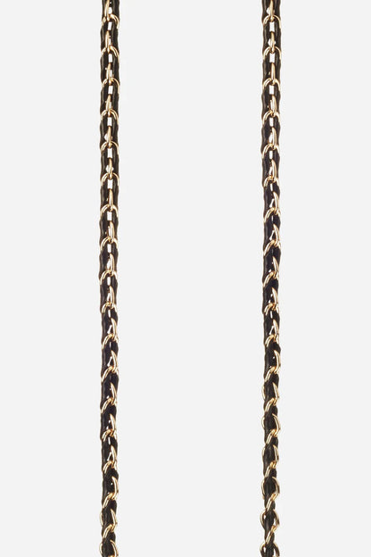 LOU Phone Chain Black and Silver