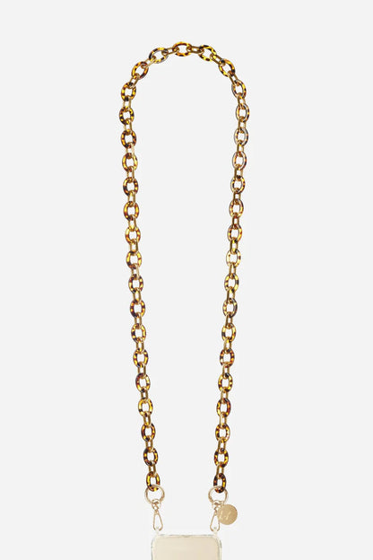 Cassy Phone Chain Brown