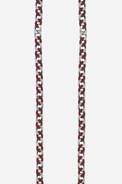 SONA Phone Chain Red and Silver