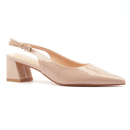 Lunar Nicola Slingback, block heel