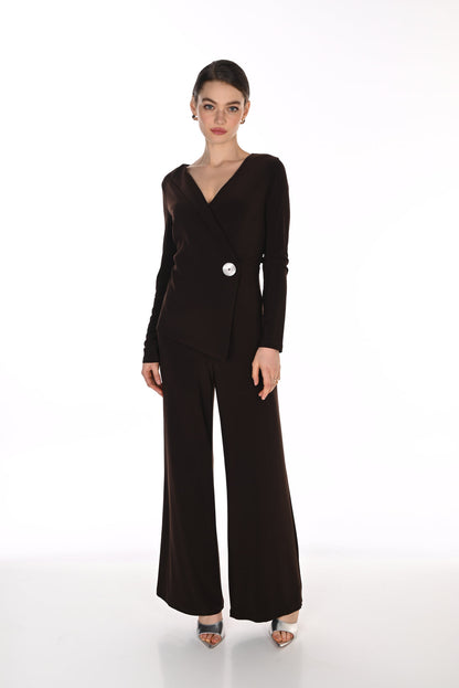 Frank Lyman 269026 Jumpsuit, V-neckline