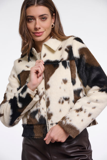 Rino  & Pelle   TOUKA JACKET WITH ZIP CLOSURE
