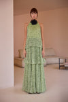 Carla Ruiz 52710 layered dress Green