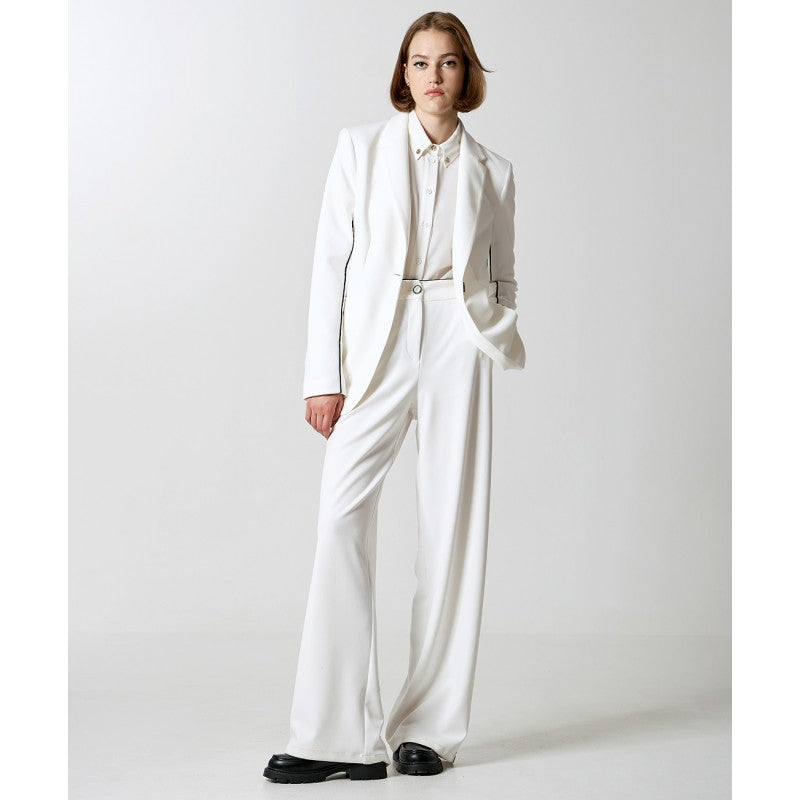 Access Fashion 1046/5042 Trouer suit with piping detail