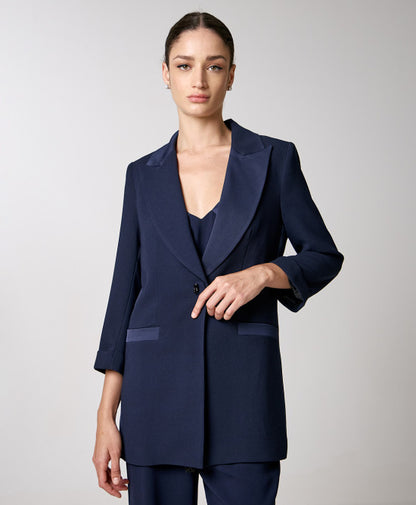 Access Fashion 5036/1049 Trouser suit with satin detail