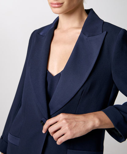 Access Fashion 5036/1049 Trouser suit with satin detail