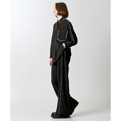 Access Fashion 1046/5042 Trouer suit with piping detail