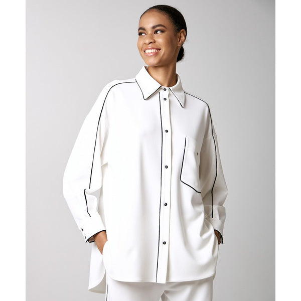 Access Fashion 7013 Shirt with contrast piping