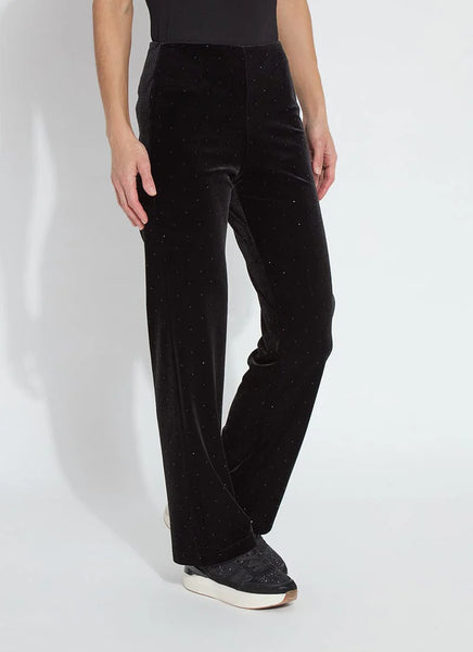 LYSSE Arlette crystal velvet pant