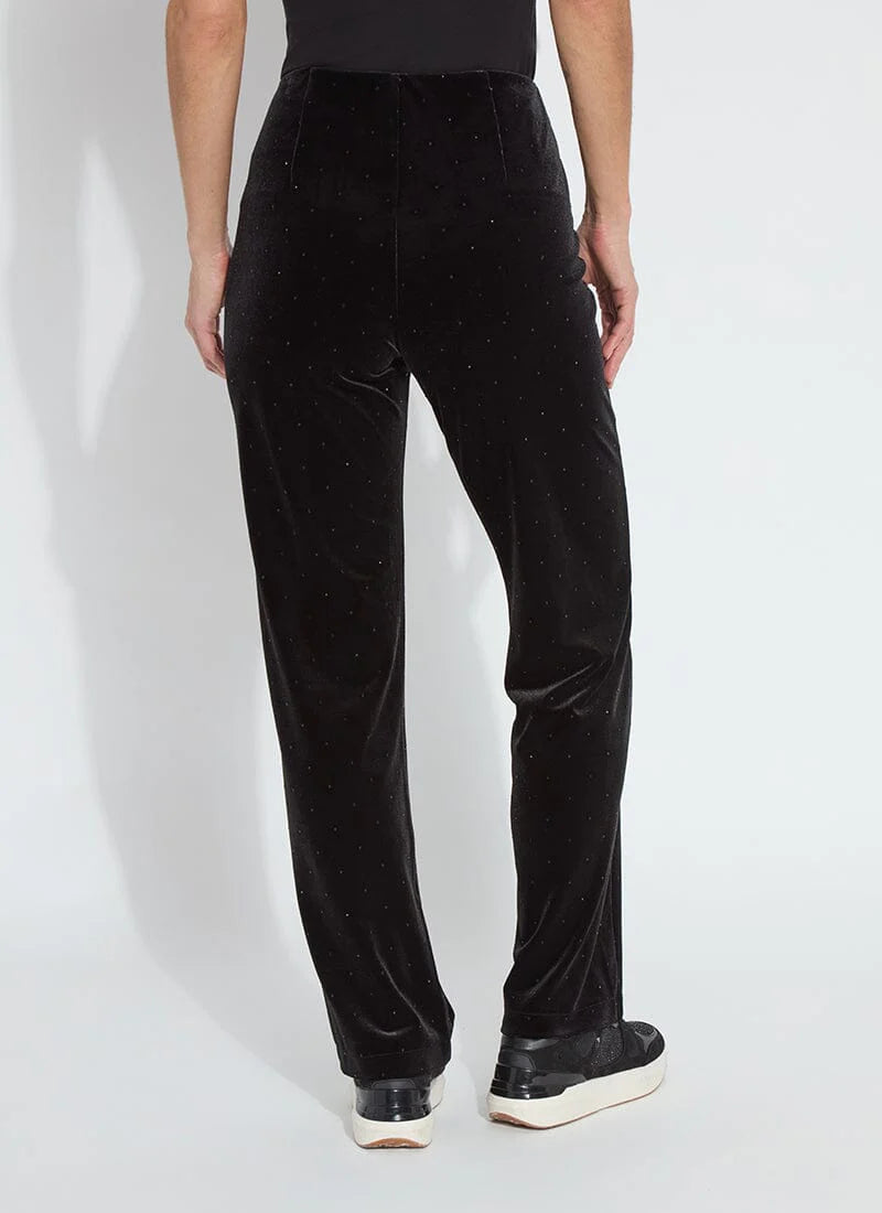 LYSSE Arlette crystal velvet pant