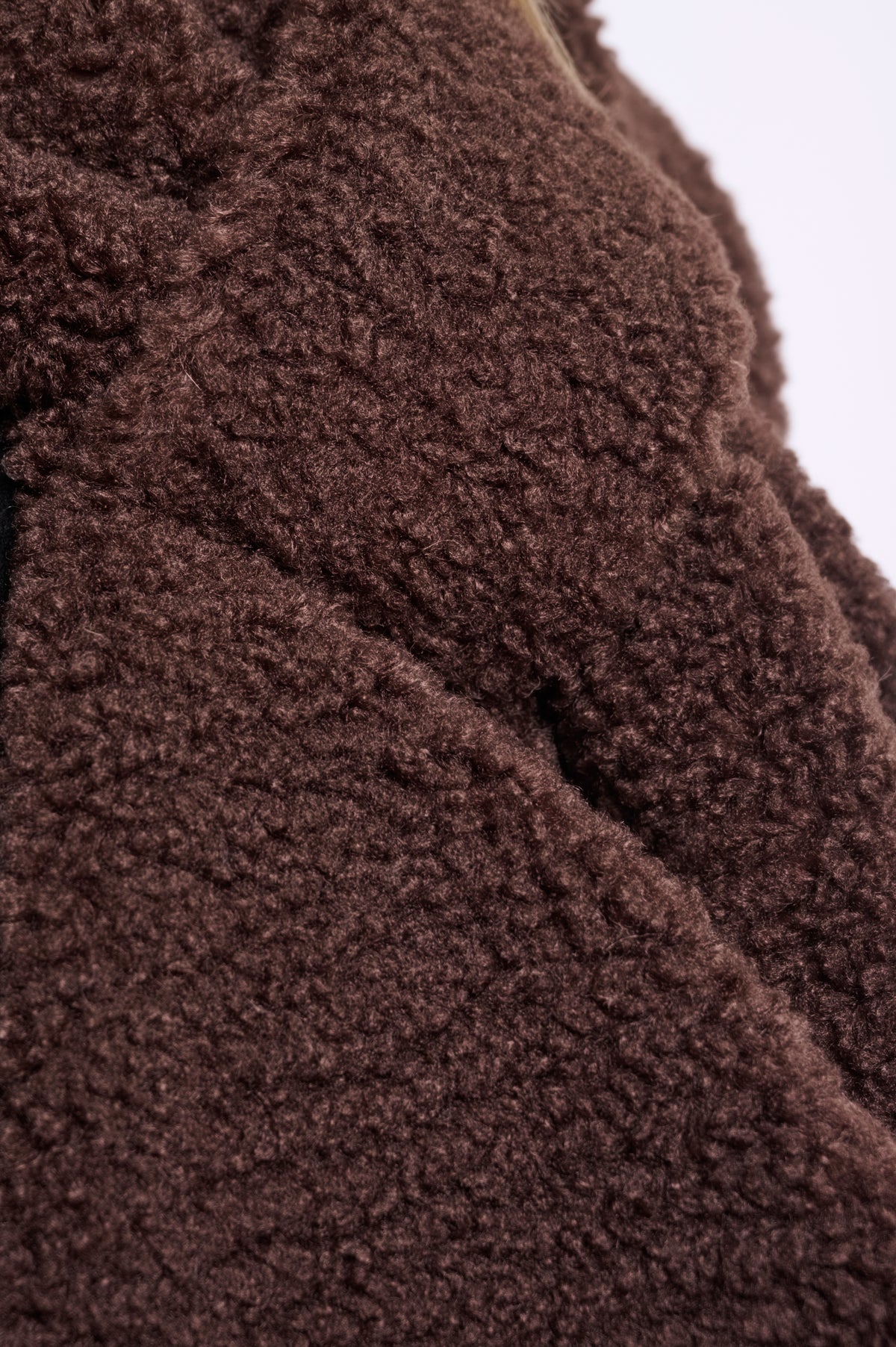 Rino & Pelle ASHO TEDDY SCARF - COFFEE ROAST