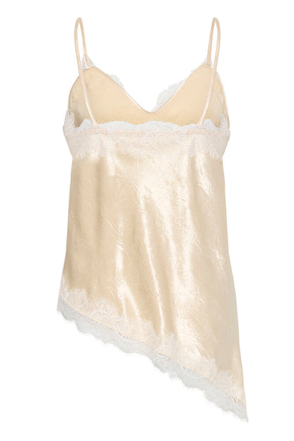Soaked in luxury SLlrianne lace top  Creme brûlée