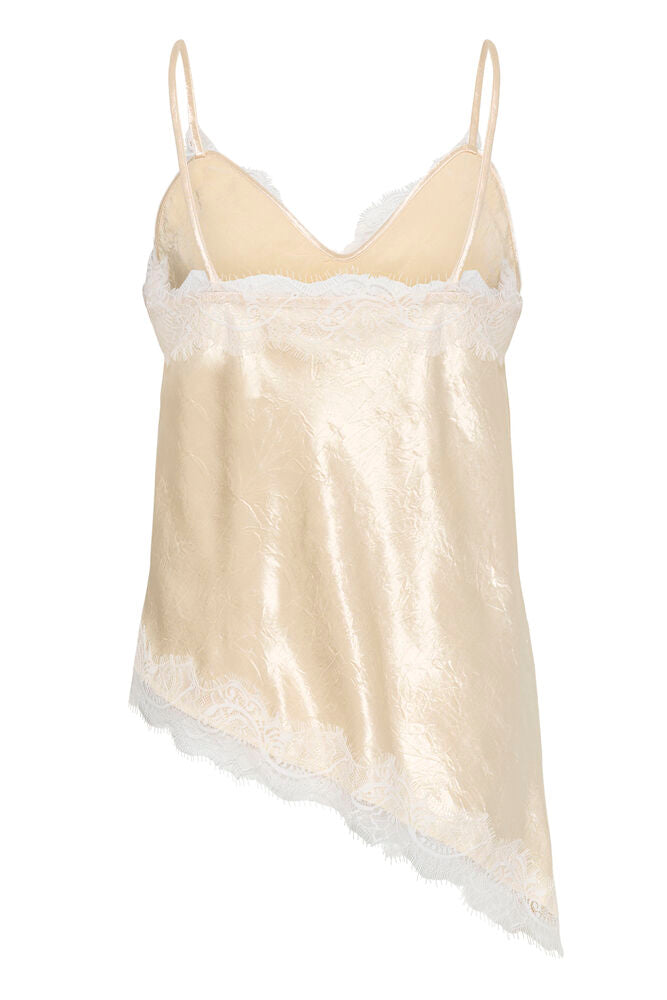 Soaked in luxury SLlrianne lace top  Creme brûlée