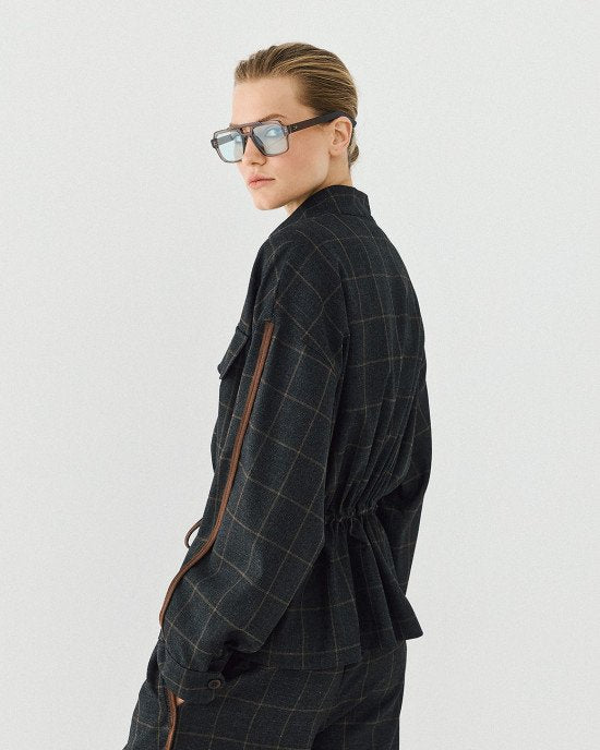 Access Fashion 1035 Plaid jacket