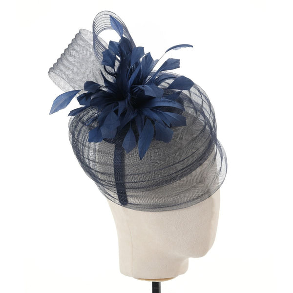 Peach TG090 Small Fascinator