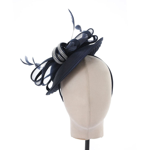 Peach 071 Small Satin Fascinator