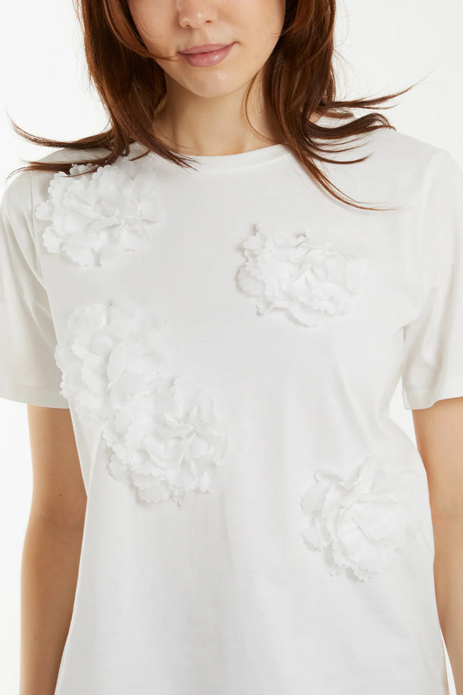 Flower Pattern T-shirt