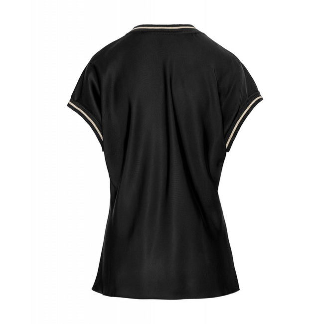 ACCESS FASHION Blouse with ribbed Detail