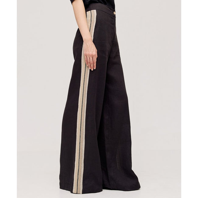 ACCESS FASHION pants with side detail