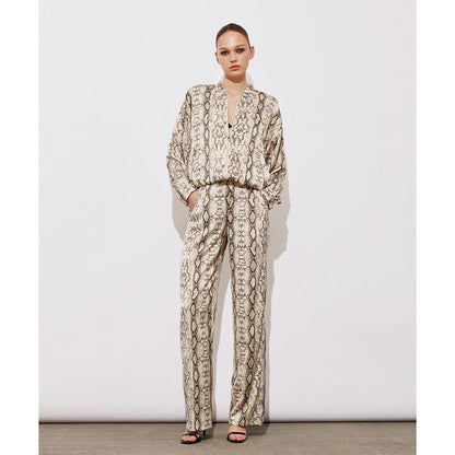 ACCESS FASHION Animal print pants