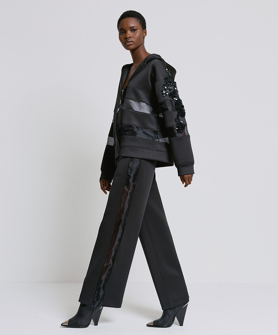 Access Fashion  1049 Womans  hooded zip jacket