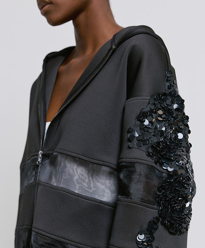 Access Fashion  1049 Womans  hooded zip jacket