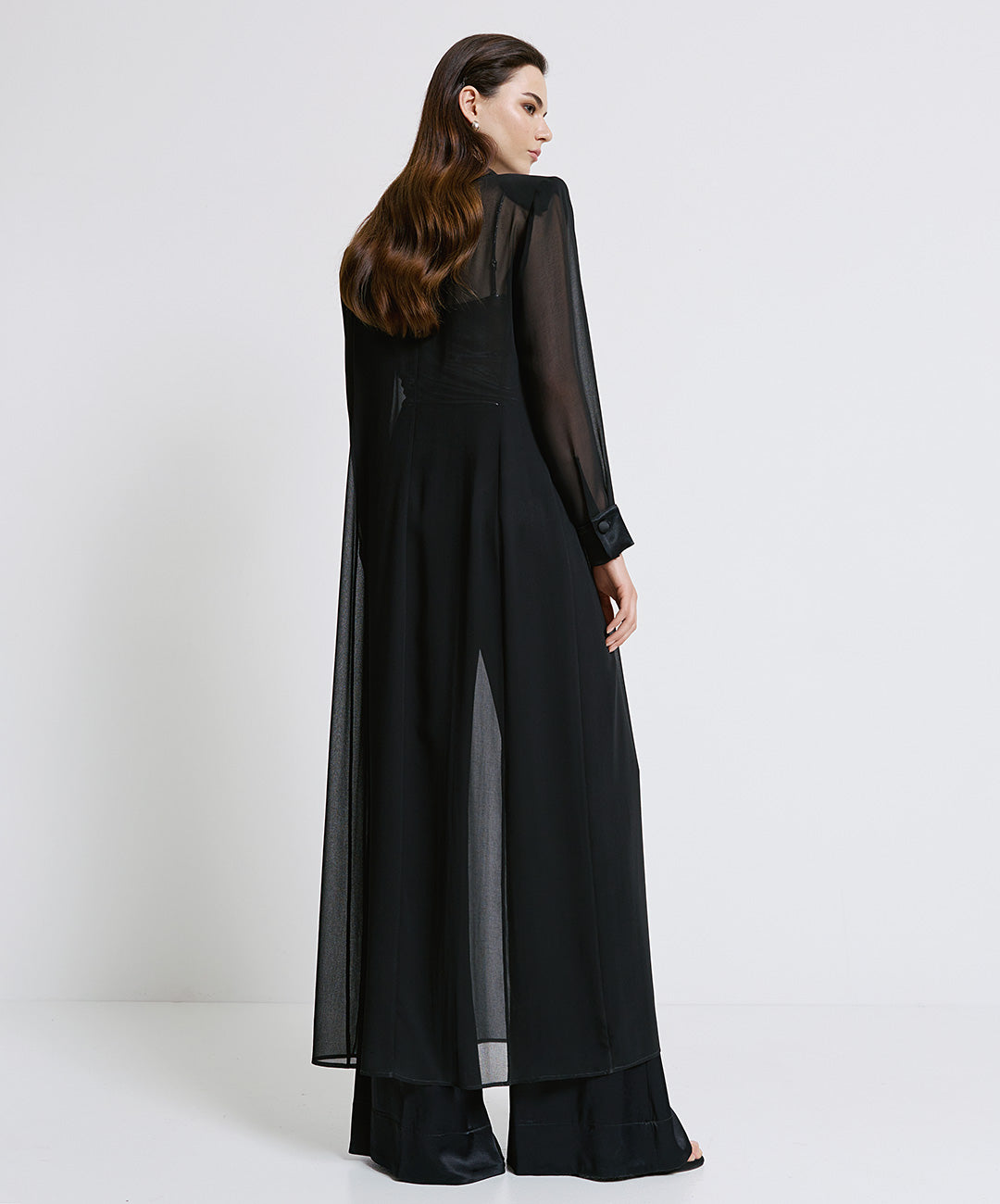 Access Fashion 3317 Chiffon long coat