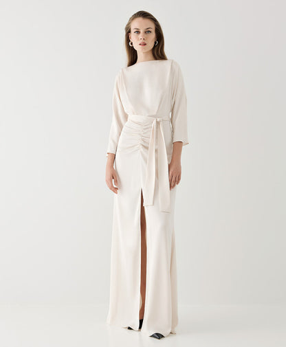 ACCESS FASHIONS Gathered Waist Maxi