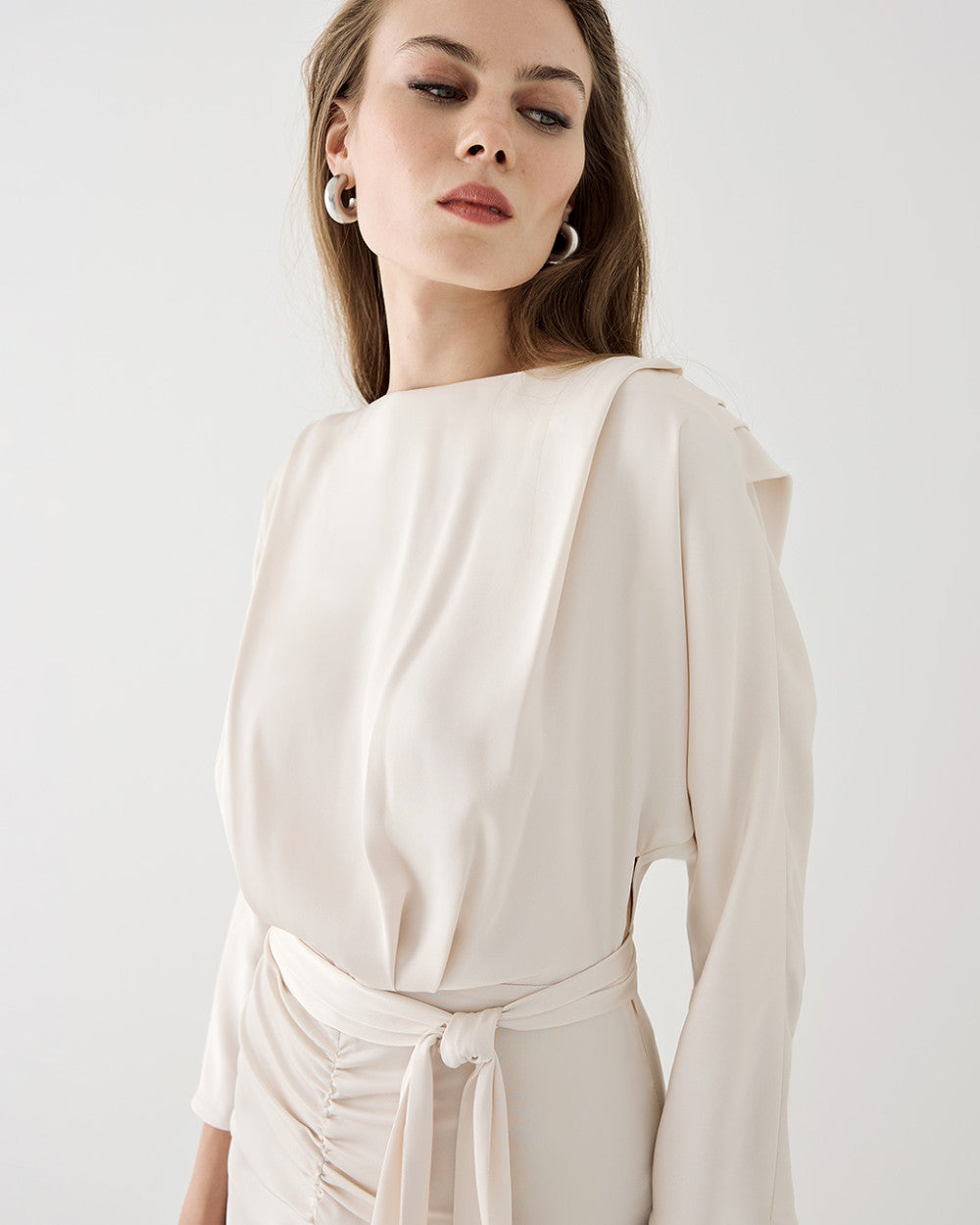 ACCESS FASHIONS Gathered Waist Maxi